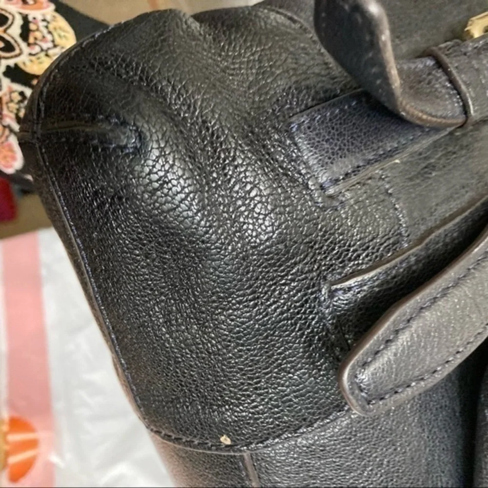 Michael Kors two way leather satchel bag